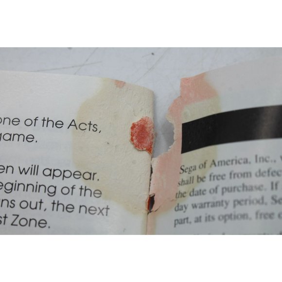 Sonic the Hedgehog 2 (Sega Game Gear 1992) with Manual - Picture 10 of 12